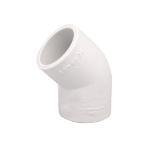 sch40 pvc 45 elbow