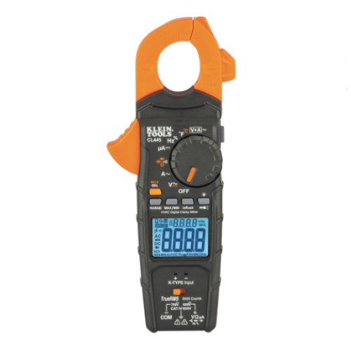 image of a cl445 klein clamp meter