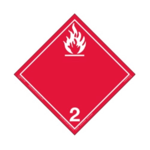 image of a placard-2.1-class label